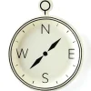 Adventure Compass Shaped Plate | 8ct