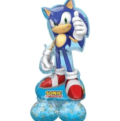 AirLoonz Sonic The Hedgehog Balloon Uninflated 53" | 1 ct