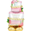 AirLoonz Wedding Wishes Balloon Uninflated 52" | 1 ct