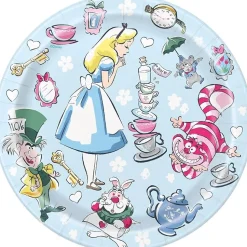 Alice In Wonderland Paper Plates 7" | 8ct