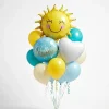 A Little Sunshine Is on the Way Balloon Bouquet | 13pc
