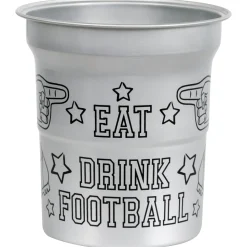 Alum Game Face Football Cup 16oz | 4ct