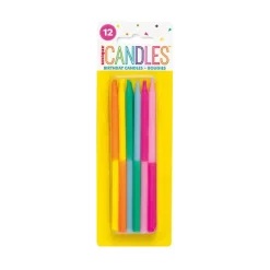 Assorted Birthday Candle 5in | 12ct