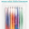 Assorted Ombre Candles | 8ct