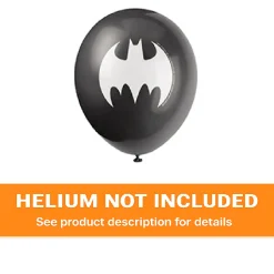 Assorted Batman Latex Balloon Pack 12in | 8ct