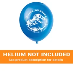 Assorted Jurassic World Latex Balloon Pack 12in | 8ct