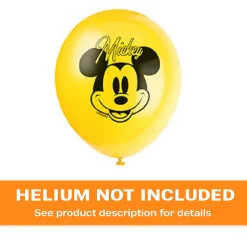 Assorted Mickey Mouse Latex Balloon Pack 12in | 8ct