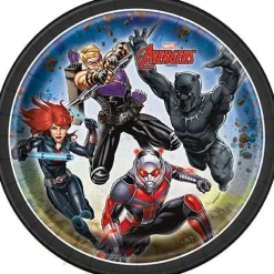Avengers Plate 7in | 8ct