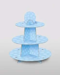 Baby Blue Cupcake Stand | 1ct