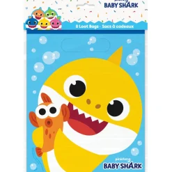 Baby Shark Loot Bags | 8ct
