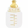 Baby Bottle Shaped Napkins w/ Foil | 16ct