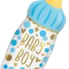 Baby Boy Bottle Supershape Mylar Balloon 31" | 1ct