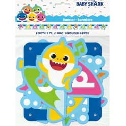 Baby Shark Banner 6' | 1ct
