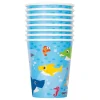 Baby Shark Paper Cups 9oz | 8ct