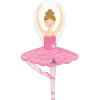 Ballerina Girl Supershape Mylar Balloon 25" | 1ct