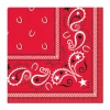 Bandana Lunch Napkins | 16 ct