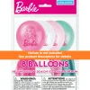 Barbie latex balloons 12" | 8ct