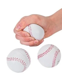 Baseball Foam Sport Ball, 2.5" | 12 ct