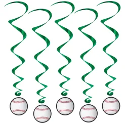Baseball Whirls | 5ct