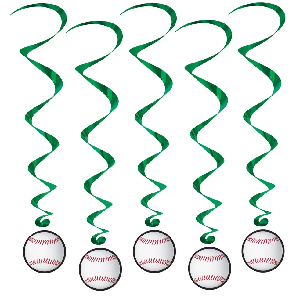 Baseball Whirls | 5ct