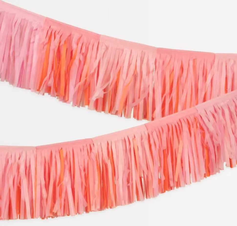 Basic Pink Fringe Garland | 1ct