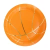 Basketball Paper Plate 9" | 8 ct