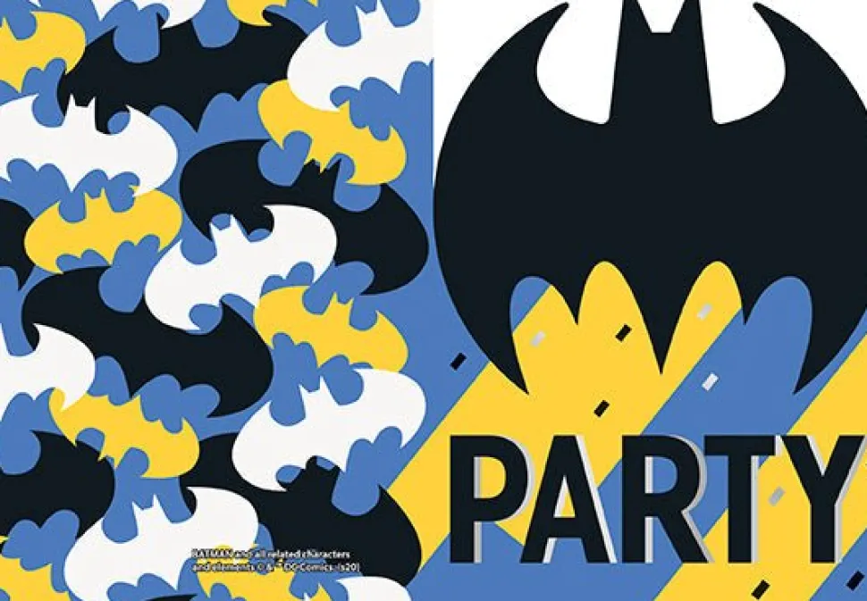 Batman Invitations | 8ct