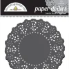 Beetle Black Doilies, 4.5'' | 75 ct