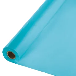 Bermuda Blue Plastic Tablecover Roll 100'x40" | 1ct