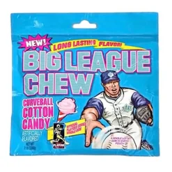 Big League Chew Cotton Candy Bubble Gum 2.12 oz | 1ct