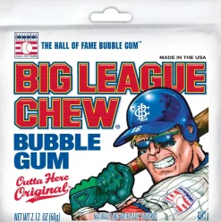 Big League Chew Original Bubblegum 2.12 oz Pouch | 1ct