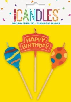 Birthday Balloon Set Birthday Candle | 1ct