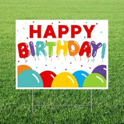 Birthday Celebration Yard Sign 24x18" | 1ct