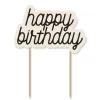 Birthday Chic Birthday Cake Topper | 1ct
