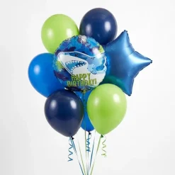 Birthday Shark Mini Bouquet | 10pc