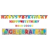 Birthday Celebration 4-in-1 Value Pack Banners | 4 ct