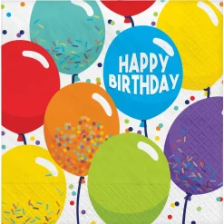 Birthday Celebration Luncheon Napkins | 125 ct