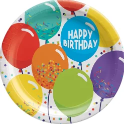 Birthday Celebration Paper Plates 9" | 60ct