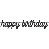 Birthday Chic Birthday Letter Banner | 1ct