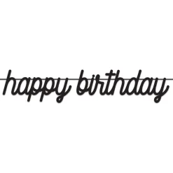 Birthday Chic Birthday Letter Banner | 1ct