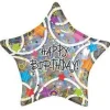 Birthday Star Foil Supershape Balloon 32" | 1ct
