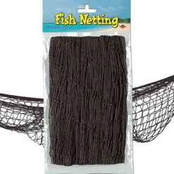 Black Fishing Netting, 12' | 1 ct