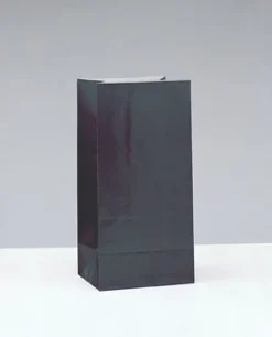 Black Paper Bag | 12ct