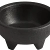 Black Plastic Molcajete Bowl 10oz | 1ct