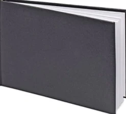 Black Guest Book in PVC Box | 1ct