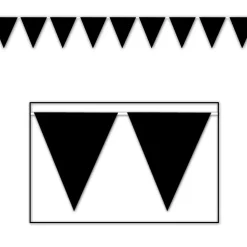 Black Pennant Banner | 1ct