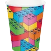 Block Bash Paper Cups 9oz | 8 ct