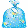 Blue Dots Baby Shower Jumbo Gift Bag | 1ct