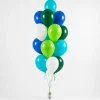 Blue/Green Dino Themed Accent Bouquet | 19pc