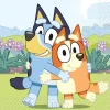 Bluey & Bingo Hugging Beverage Napkins | 16 ct